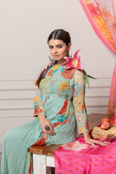 Rene Anarkali - Green